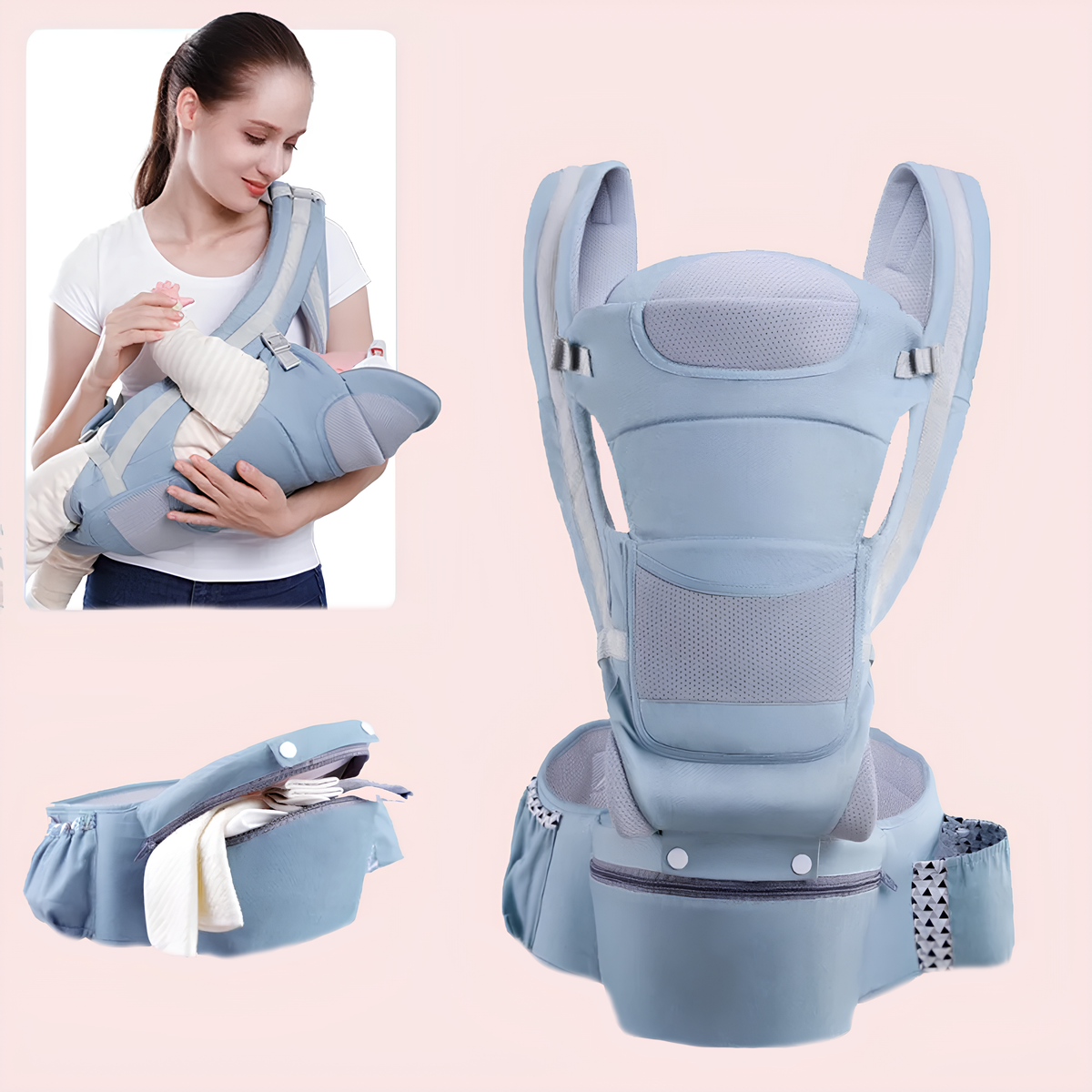 Dyna’s Ergonomic Baby Carrier Backpack