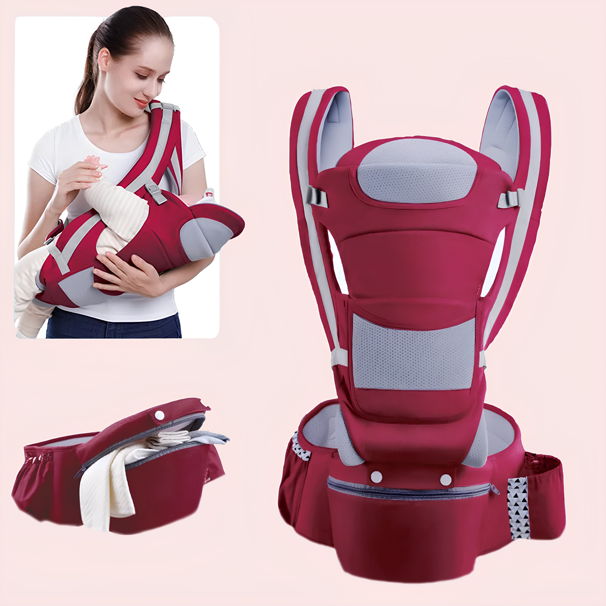 Dyna’s Ergonomic Baby Carrier Backpack